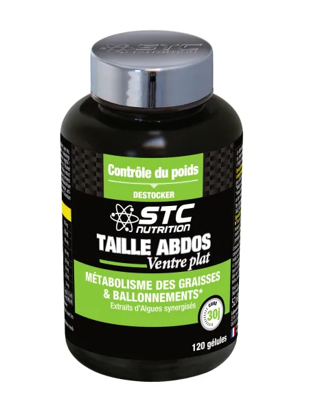 STC NUTRITION TAILLE ABDOS VENTRE PLAT 120 GELULES