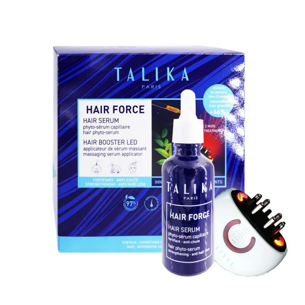 TALIKA HAIR FORCE SERUM 50ML + HAIR BOOSTER LED
