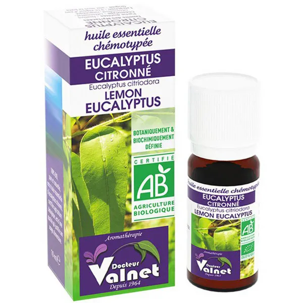 DOCTEUR VALNET HUILE ESSENTIELLE EUCALYPTUS CITRONNE 10ML