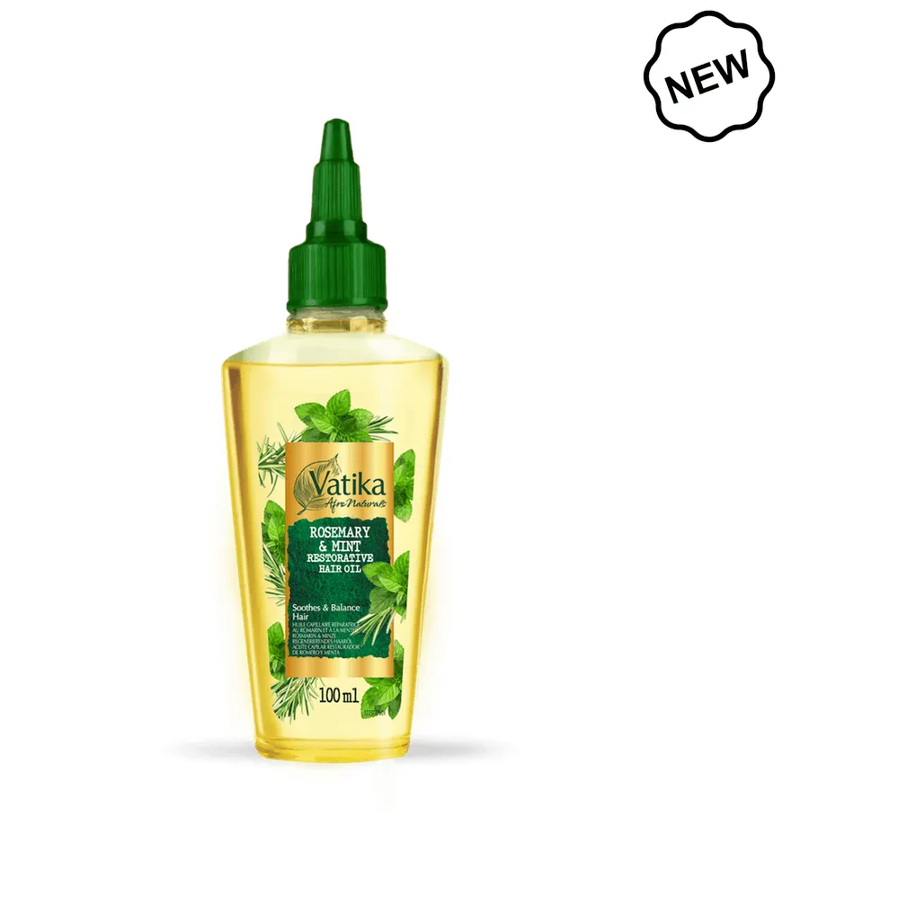 Vatika Afro Naturals Rosemary Mint Hair Oil 100ml