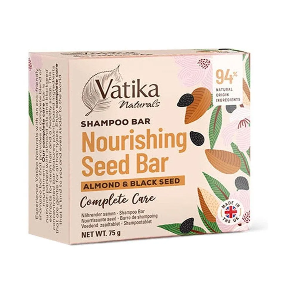 Vatika Naturals Nourishing Seed Complete Care Shampoo Bar 75g