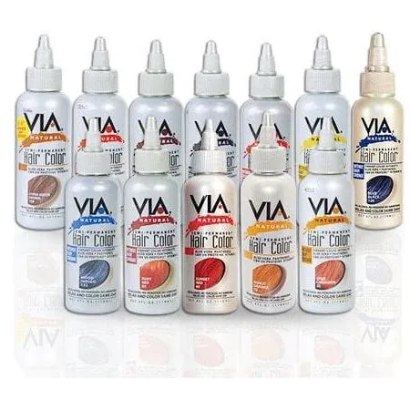 Via Natural Semi-Permanent Hair Color 118ml