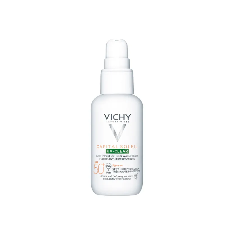 Vichy Capital Soleil UV-Clear Fluide Anti-Imperfections SPF50+ 40ml