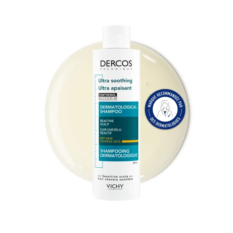 VICHY DERCOS ULTRA APAISANT CHEVEUX SECS 200ML