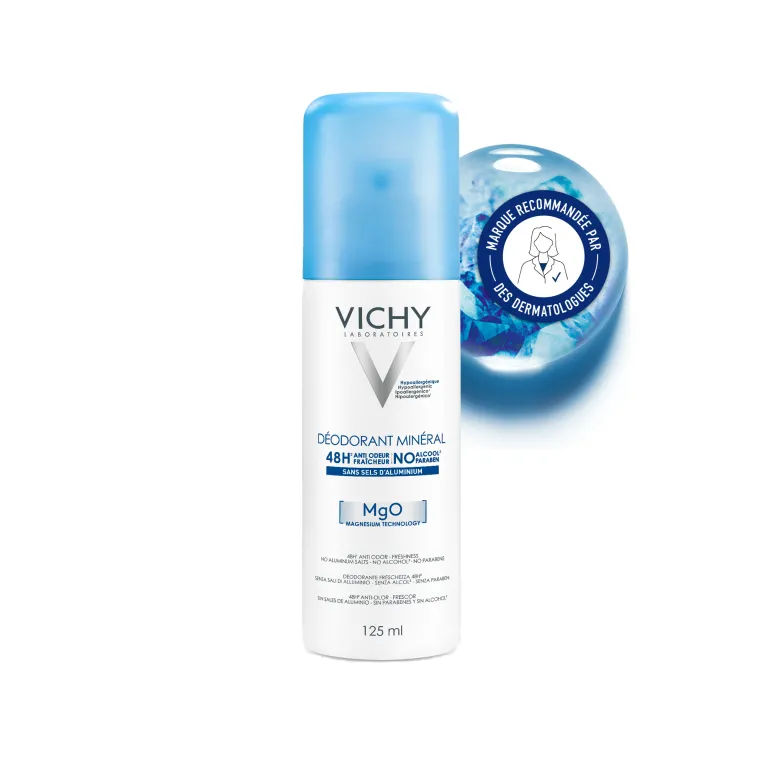 VICHY DEODORANT MINERAL MgO 48H 125ML