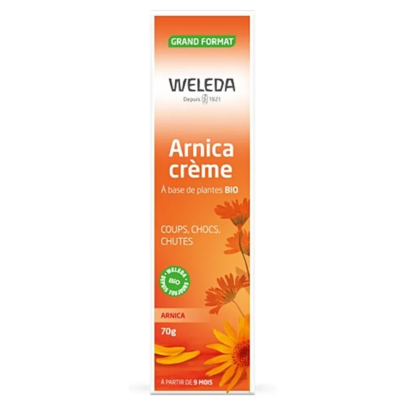 Weleda Arnica Crème Coups Chocs Chutes 70g