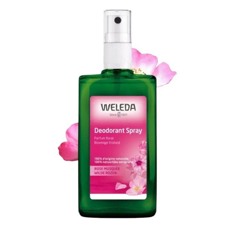Weleda Déodorant Spray à la Rose Musquée 100 ml