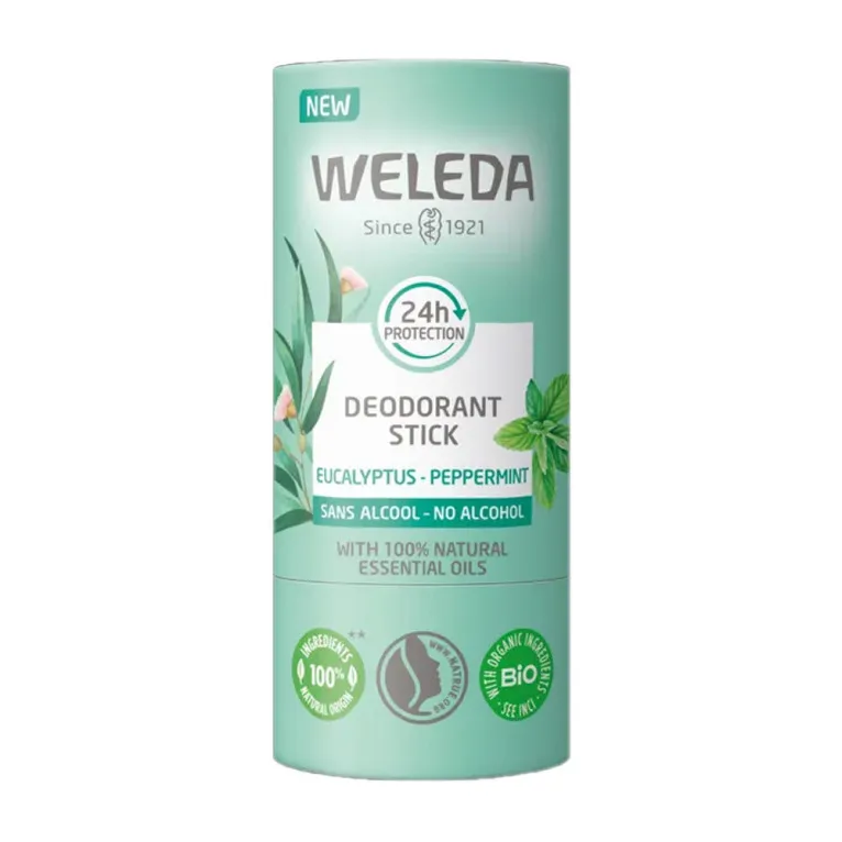 WELEDA DEODORANT STICK EUCALYPTUS PEPPERMINT BIO 50G