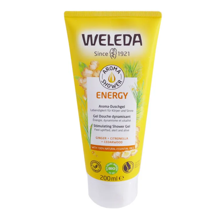 WELEDA ENERGY GEL DOUCHE DYNAMISANT BIO 200ML