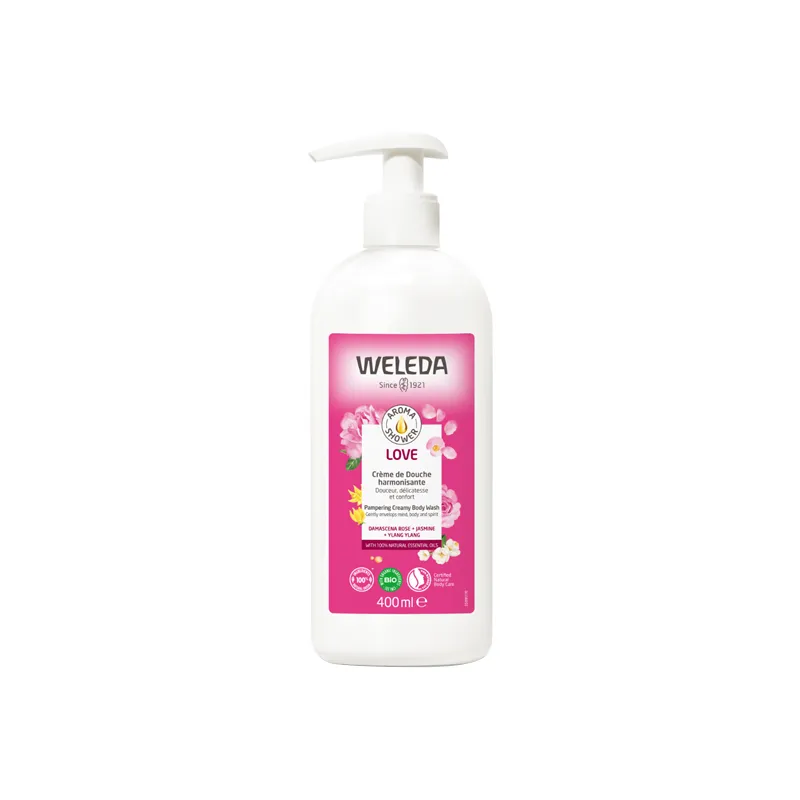 Weleda Love crème de douche harmonisante Aroma bio 400ml