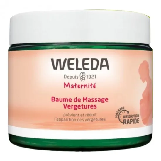 Weleda Maternité Baume Massage Vergetures 150ml