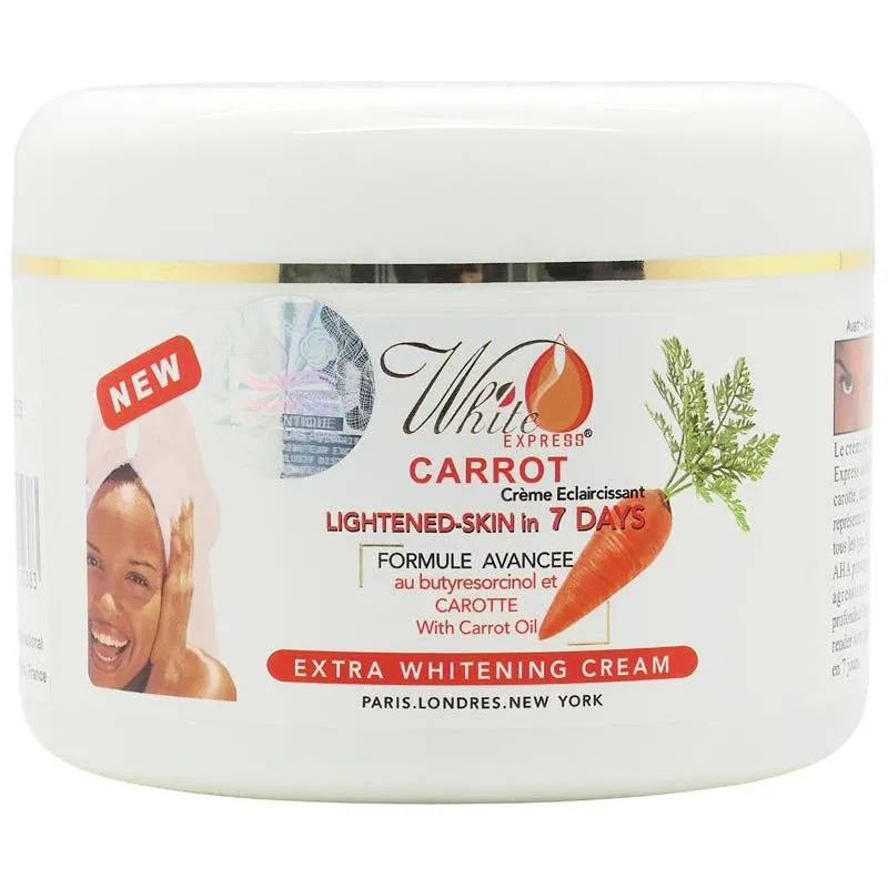 White Express Carrot Lightened Skin in 7 Days Extra Whitening Cream 500ml