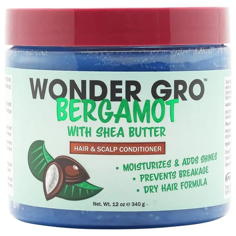 Wonder Gro Bergamot with Shea Butter Hair & Scalp Conditioner 340g
