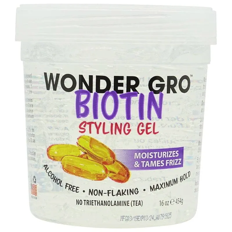 Wonder Gro Biotin Styling Gel 454g