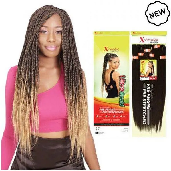 X-Pression 6x Pre Stretched Ultra Braid 52" (132cm) - Weight: 270g