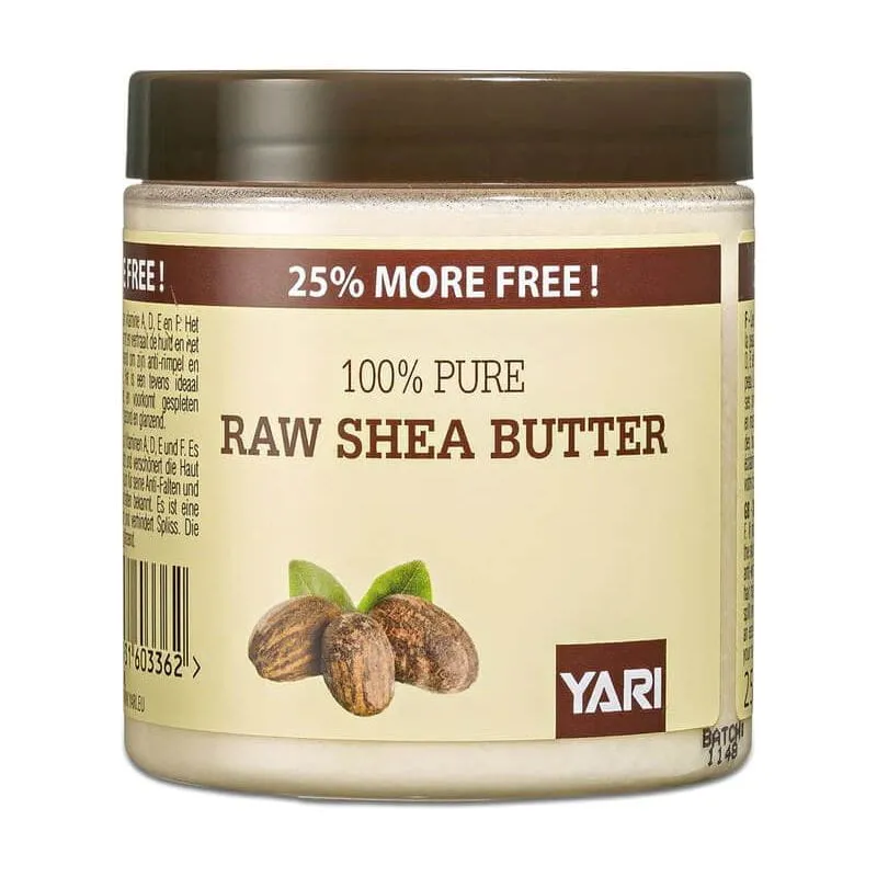 Yari 100% Pure Raw Shea Butter 250ml